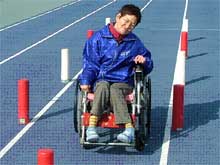 スラローム競技の様子-2