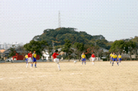 写真:試合の様子 その1
