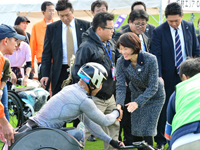 東京オリ・パラ担当丸川国務大臣の視察